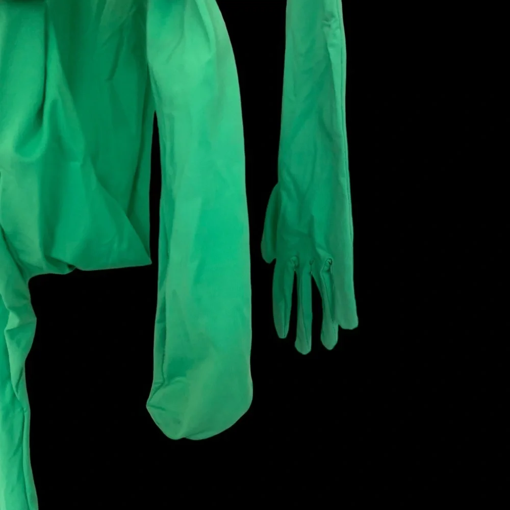 Morphsuits Green Morphsuit full body suit from head to toe, M ages 12+ Halloween